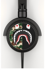 Casque Audio Shark Bape Camo Military Bicolor