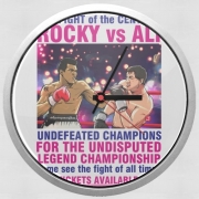 Horloge Murale Ali vs Rocky