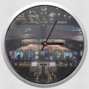 Horloge Murale Cockpit Aircraft