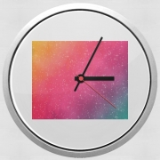 Horloge Murale Colorful Galaxy