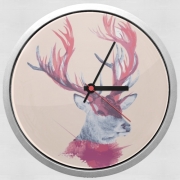 Horloge Murale Deer paint