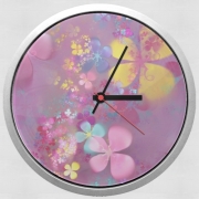 Horloge Murale Flower Power