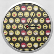 Horloge Murale funny smileys
