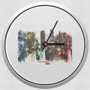 Horloge Murale Guild Wars 2 All classes art