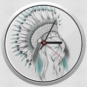 Horloge Murale Indian Headdress