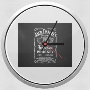 Horloge Murale Jack Daniels Fan Design