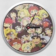 Horloge Murale Naruto Chibi Group