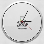Horloge Murale Panda x Licorne Means Pandicorn