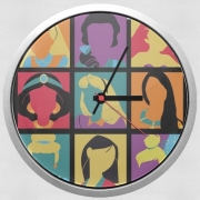 Horloge Murale Princess pop