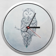 Horloge Murale Snow Owl