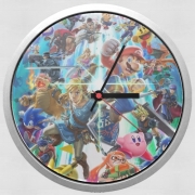 Horloge Murale Super Smash Bros Ultimate