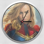 Horloge Murale Vers captain girl