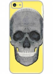 Coque Iphone 5C Transparente abstract skull