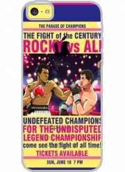 Coque Iphone 5C Transparente Ali vs Rocky
