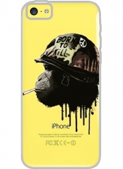 Coque Iphone 5C Transparente Born To Kill