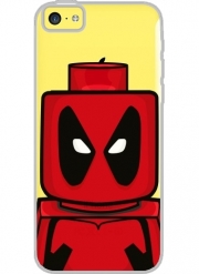 Coque Iphone 5C Transparente Bricks Deadpool
