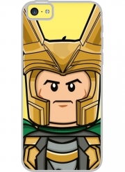 Coque Iphone 5C Transparente Bricks Loki