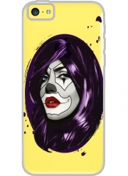 Coque Iphone 5C Transparente Clown Girl