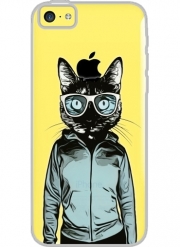 Coque Iphone 5C Transparente Cool Cat