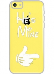 Coque Iphone 5C Transparente Il est à moi - He's mine - in love
