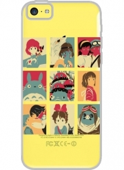 Coque Iphone 5C Transparente Japan pop