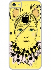 Coque Iphone 5C Transparente Lady Circus
