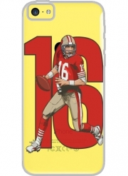 Coque Iphone 5C Transparente NFL Legends: Joe Montana 49ers