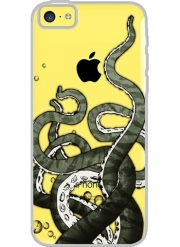 Coque Iphone 5C Transparente Octopus Tentacles