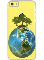 Coque Iphone 5C Transparente Protégeons la nature - ecologie