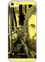 Coque Iphone 5C Transparente The Bear and the Hunter Revenant