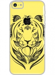 Coque Iphone 5C Transparente Tiger Grr