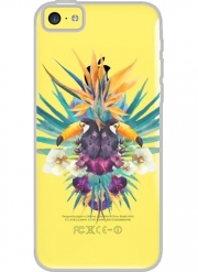 Coque Iphone 5C Transparente Tropical Tucan