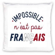 Coussin Impossible n'est pas Français
