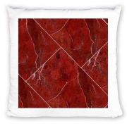 Coussin Minimal Marble Red