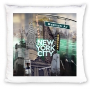 Coussin New York City II [green]
