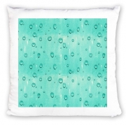 Coussin Water Drops Pattern