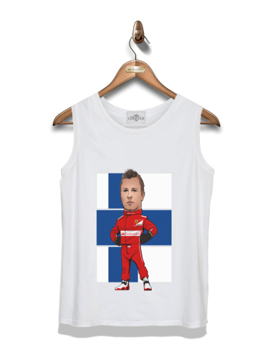 Débardeur Enfant MiniRacers: Kimi Raikkonen - Ferrari Team F1