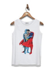 Débardeur Enfant Superman And Batman Kissing For Equality