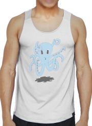 Débardeur Homme octopus Blue cartoon