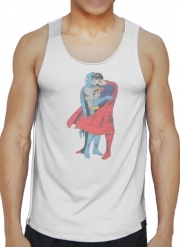 Débardeur Homme Superman And Batman Kissing For Equality