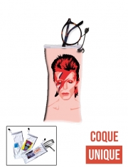 étui à lunettes David Bowie Minimalist Art