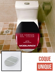 Housse de toilette - Décoration abattant wc Flacon vernis 475 DRAGON