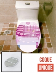 Housse de toilette - Décoration abattant wc Billet 500 Euros