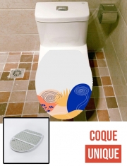 Housse de toilette - Décoration abattant wc ABST I