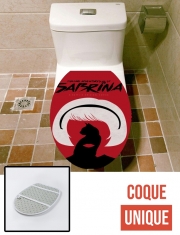 Housse de toilette - Décoration abattant wc Les nouvelles aventures de sabrina