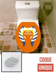 Housse de toilette - Décoration abattant wc Ahsoka