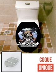 Housse de toilette - Décoration abattant wc Albator Pirate de l'espace