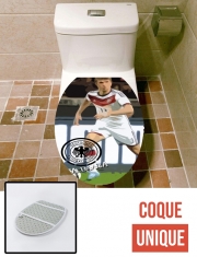 Housse de toilette - Décoration abattant wc Allemagne foot 2014