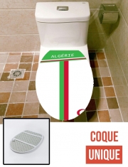 Housse de toilette - Décoration abattant wc Algeria Shirt Fennec Football