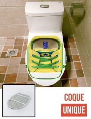 Housse de toilette - Décoration abattant wc All Star Basket shoes Brazil